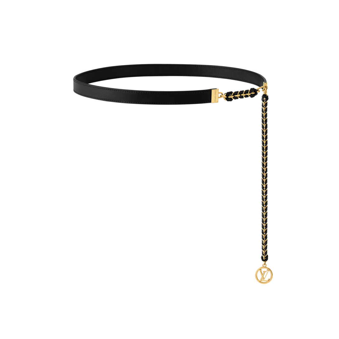 【伝統×モダンなデザイン】LV Braided Chain 20mm ベルト Braided Chain 20mm Belts - Women - Accessories | LOUIS VUITTON ®